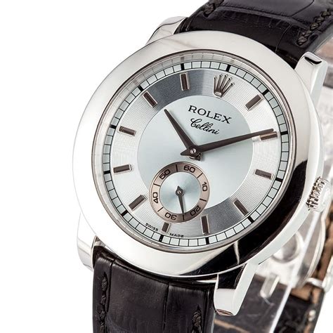 rolex cellini platinum for sale|pre owned rolex cellini watches.